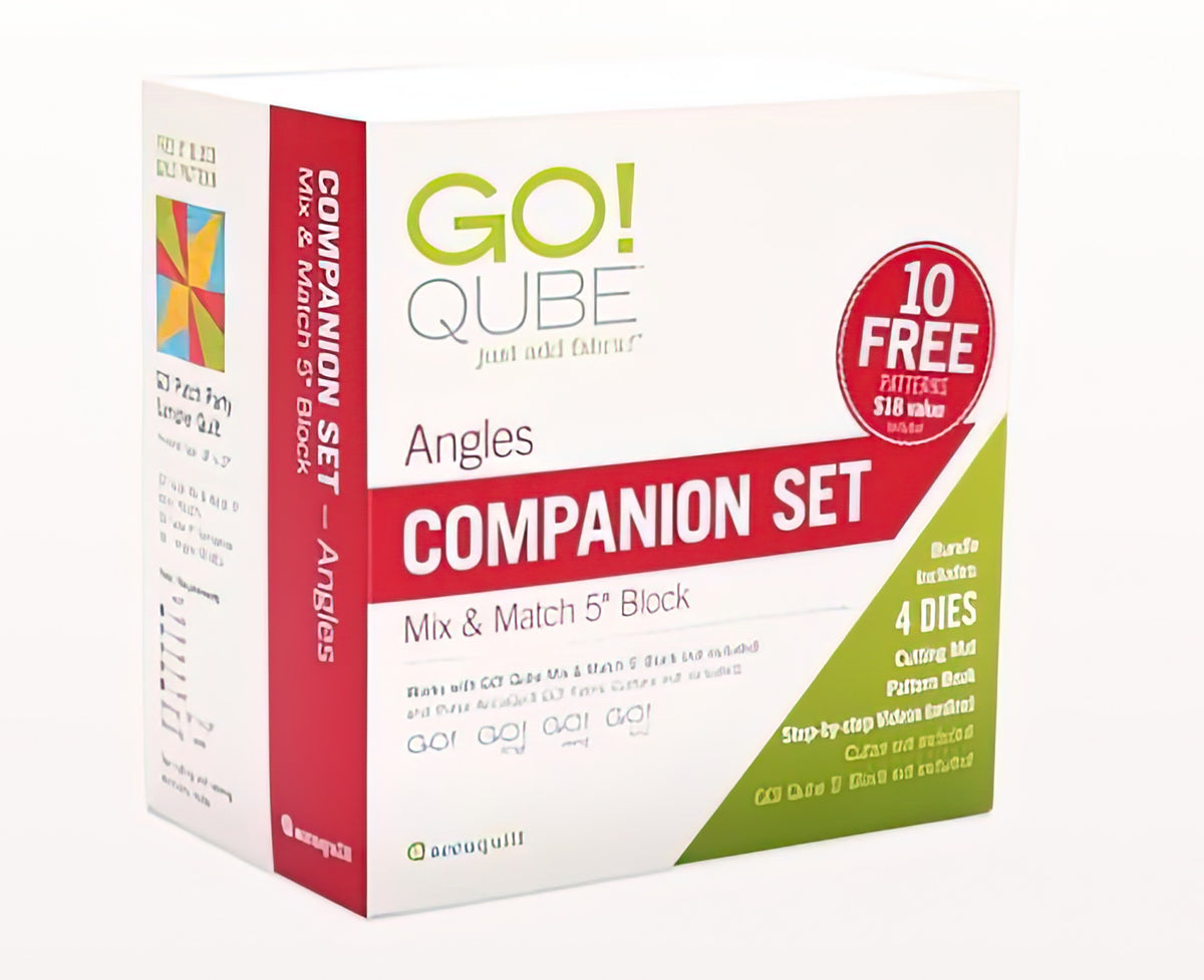 Accuquilt GO! Qube 55581 5 Inch Companion Set - Angles