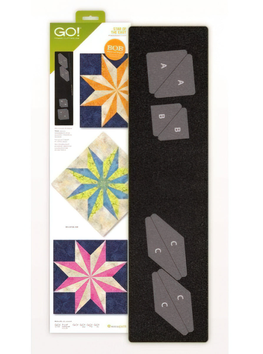 Accuquilt 55587 GO! Star of the East 9 inch Finished Die