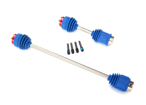 Traxxas Driveshafts, Center (steel constant-velocity) front (1)/ rear (1) (5650R)