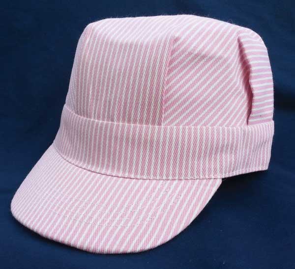 Child's Engineer Cap -- Pink