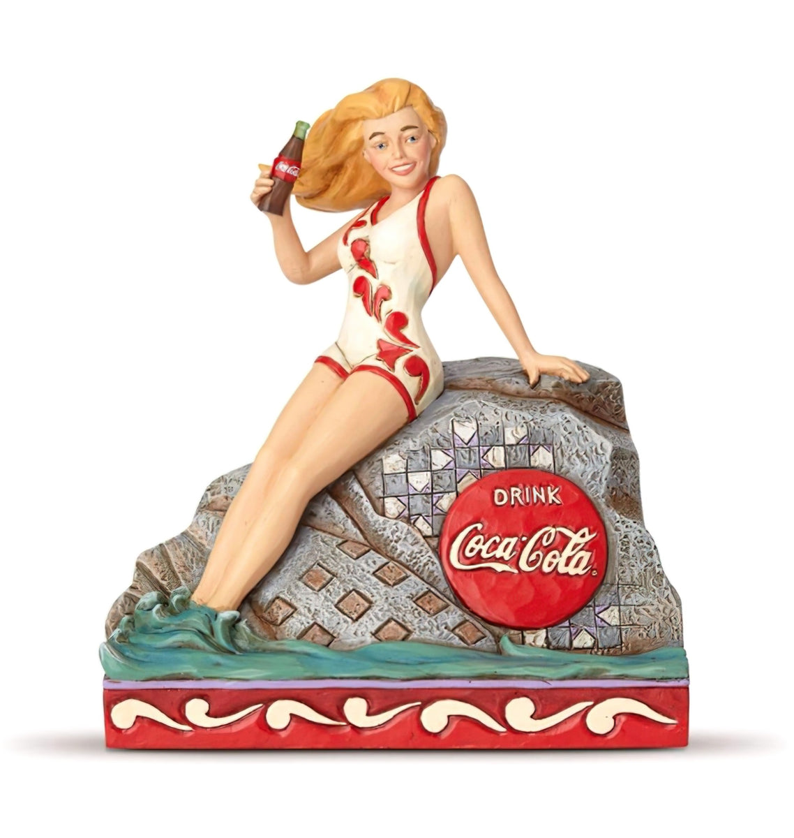 Blonde Beauty figurine from Coca-Cola by Jim Shore