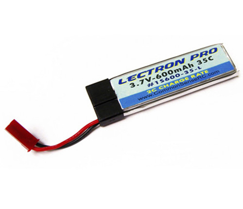 New Lectron Pro 3.7 volt 600mAh 35C Lipo Battery Blade 120 SR / BNF / RTF