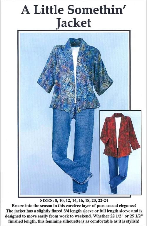A Little Somethin Jacket by Karen Nye CNT Pattern Co