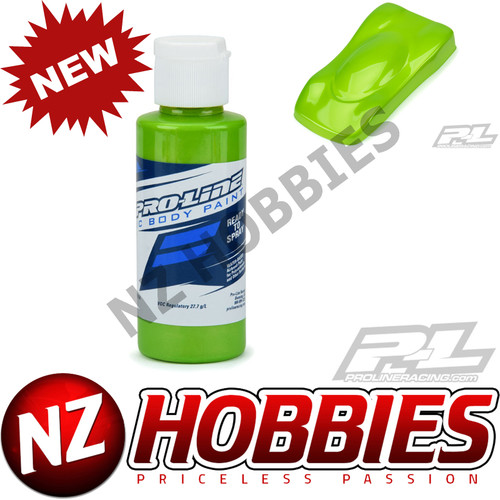 Pro-Line 632702 RC Body Paint Pearl Lime Green Water-Based Airbrush Paint