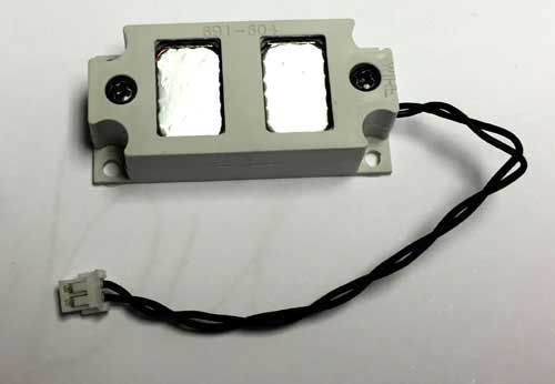 Speaker Enclosure with Speakers, Wire and Plug -- Includes 2 11x15mm, 8 Ohm Sugar Cube Speakers