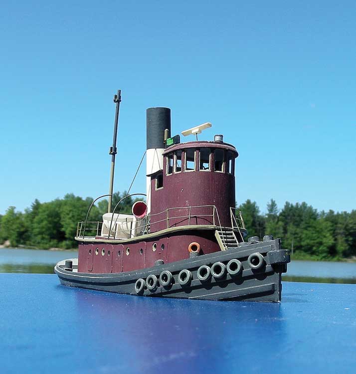 81' Railroad Tug Boat - Resin Kit -- Unpainted