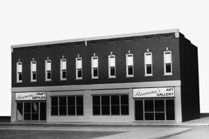 Talltown Buildings -- Rogy's - 9-1/2 x 4-1/8"23.7 x 10.3cm