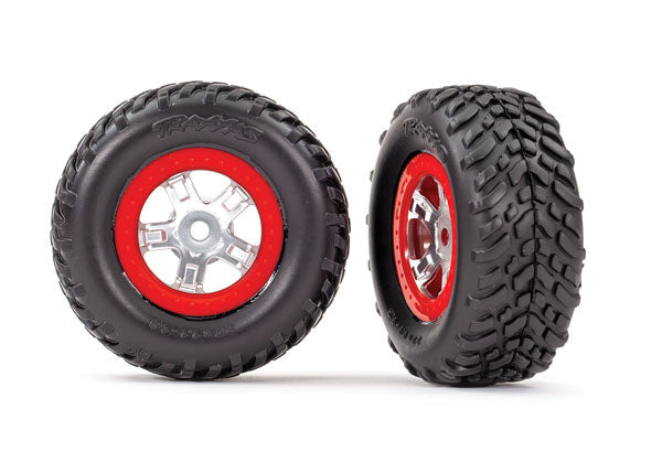 Traxxas Tires and Wheels, Assembled, Glued (7073A)