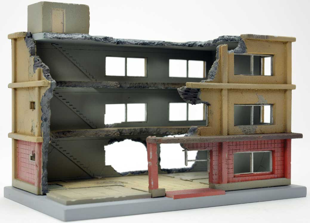 Apartment Complex under Demolition