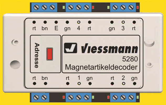 Multi-Protocol Accessory Decoder -- Works w/DCC & Marklin Motorola Systems