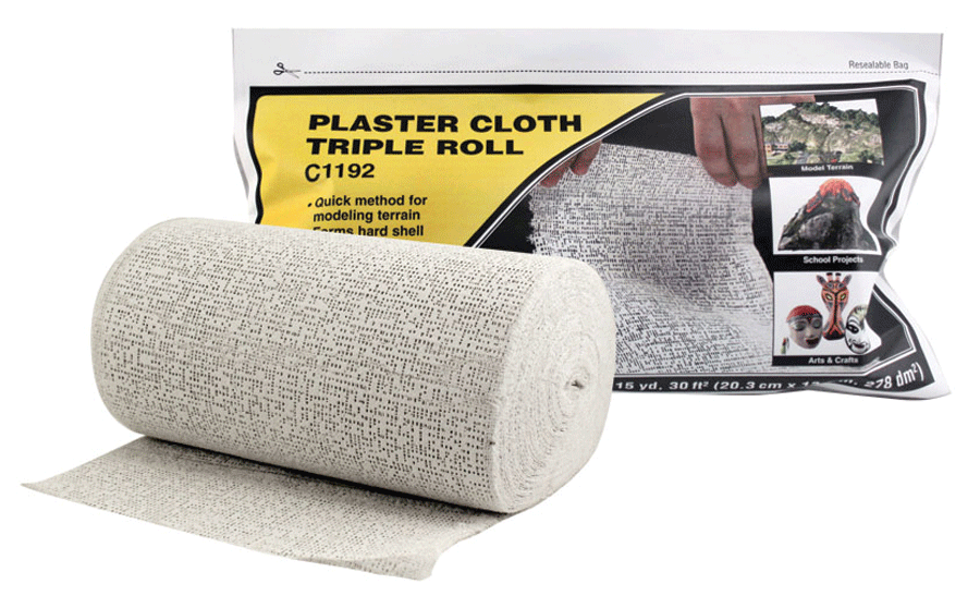 Plaster Cloth -- Triple Roll - 8 x 45'30 sq ft20.3 x 114cm278 sq cm pkg(3)