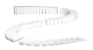Incline Set - SubTerrain System -- 2% Grade 8-24"61cm Section