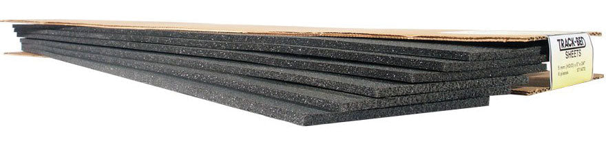 Track-Bed™ Roadbed Material -- 3mm x 3-1/4" x 2' Sheets