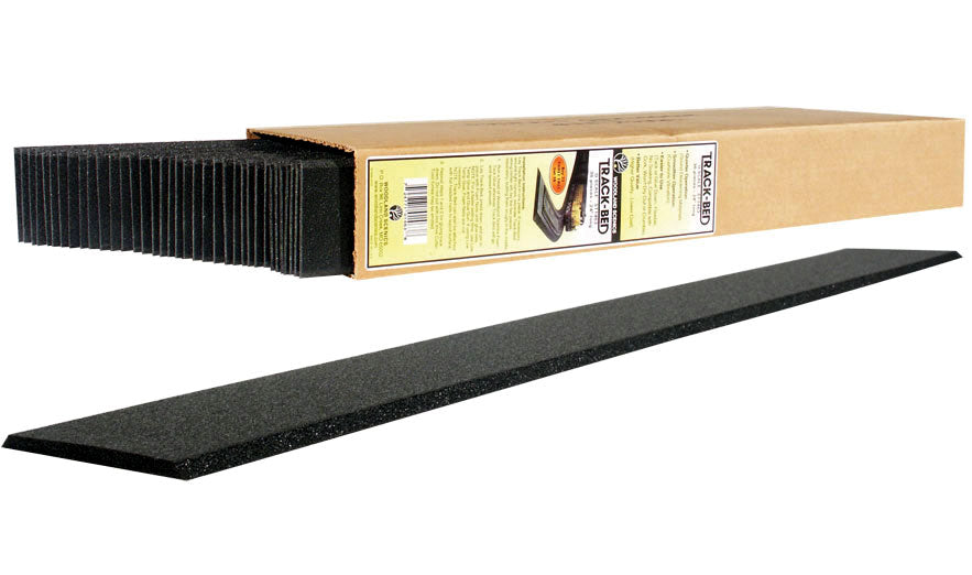 Track-Bed Roadbed Material -- 3/16" x 2'5mm x .6m pkg(36)