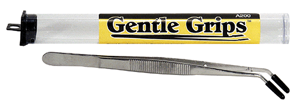 Gentle Grips Tweezers -- With Cushion Tips