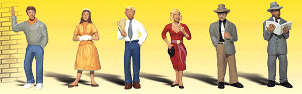 Scenic Accents Figures -- Pedestrians