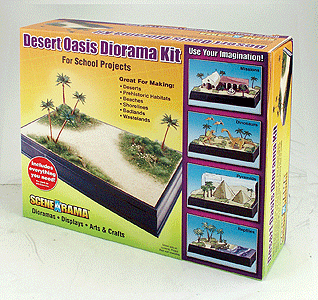 Scene-A-Rama™ Diorama Kits -- Desert Oasis