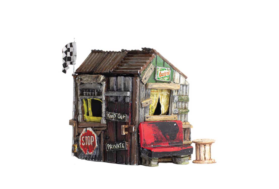 Kids Clubhouse - Built-&-Ready Landmark Structure -- Assembled - 1-1/4 x 1-5/16 x 1-3/16"3.17 x 3.33 x 3.01cm