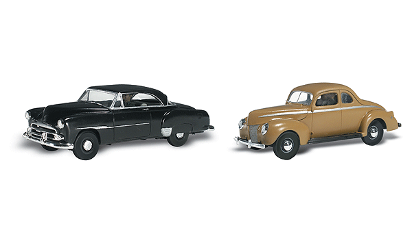 AutoScenes - Assembled -- Cruisin' Coupes pkg(2)