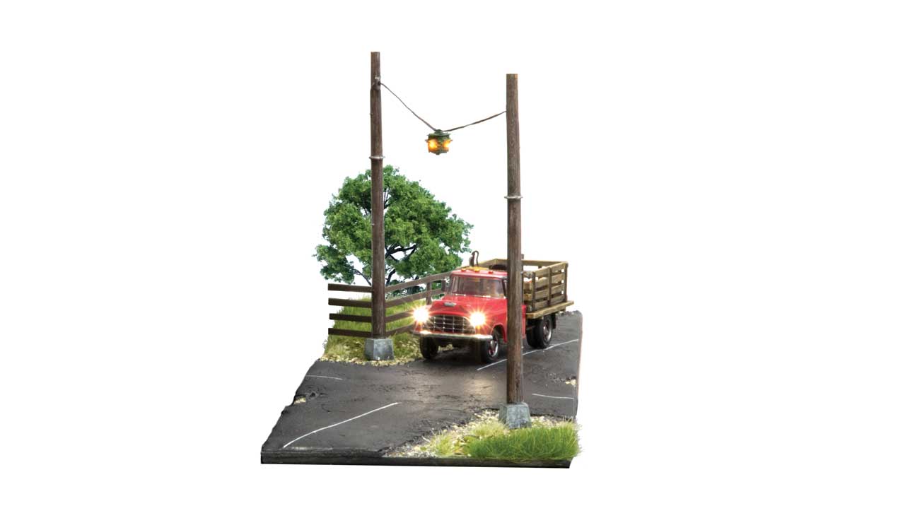 Just Plug -- Suspended Flashing Lights