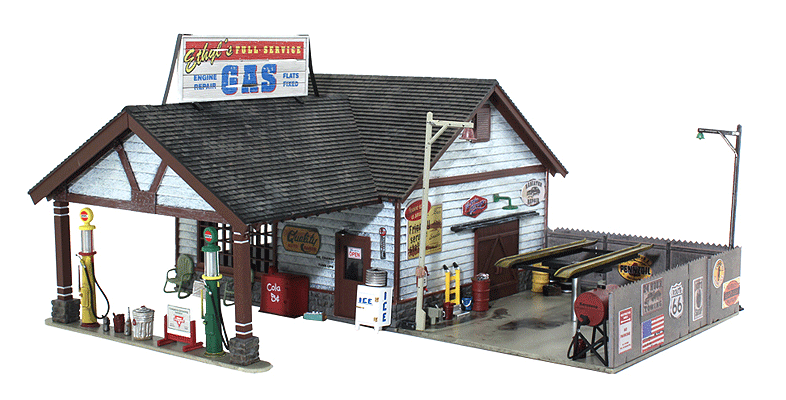 Built-&-Ready Landmark Structures -- Ethyl's Gas & service