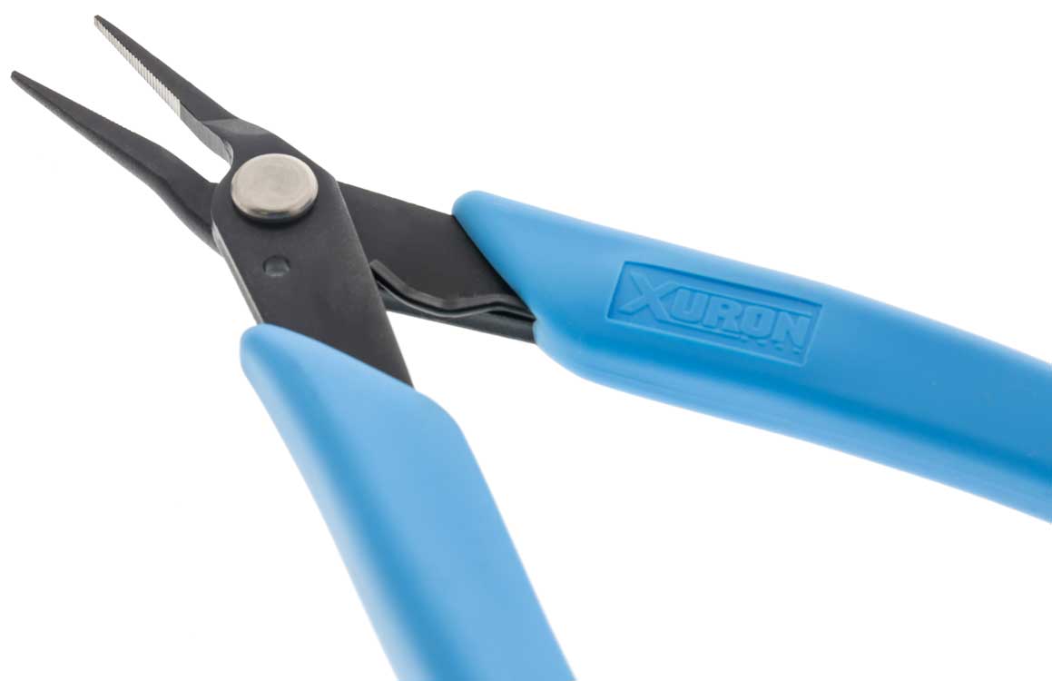 Tweezernose Pliers -- Serrated