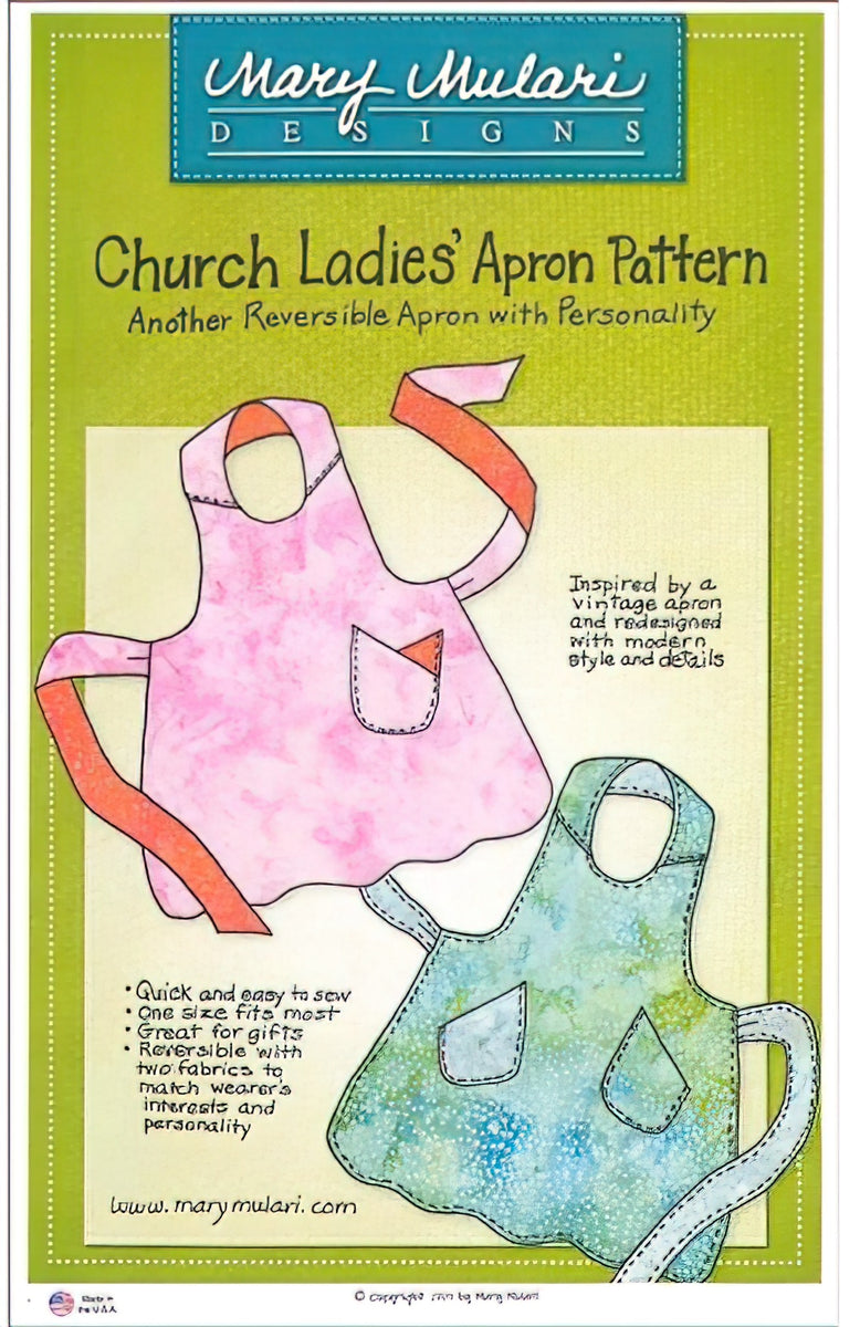 Mary Mulari Designs - Church Ladies Apron