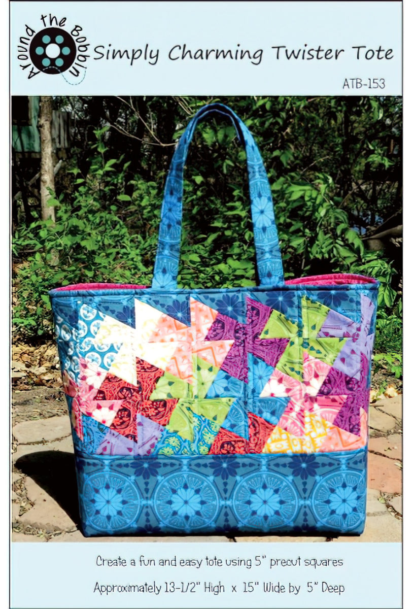 Around The Bobbin: Simply Charming Twister Tote