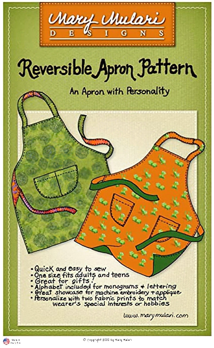 Reversible Apron Pattern by Mary Mulari