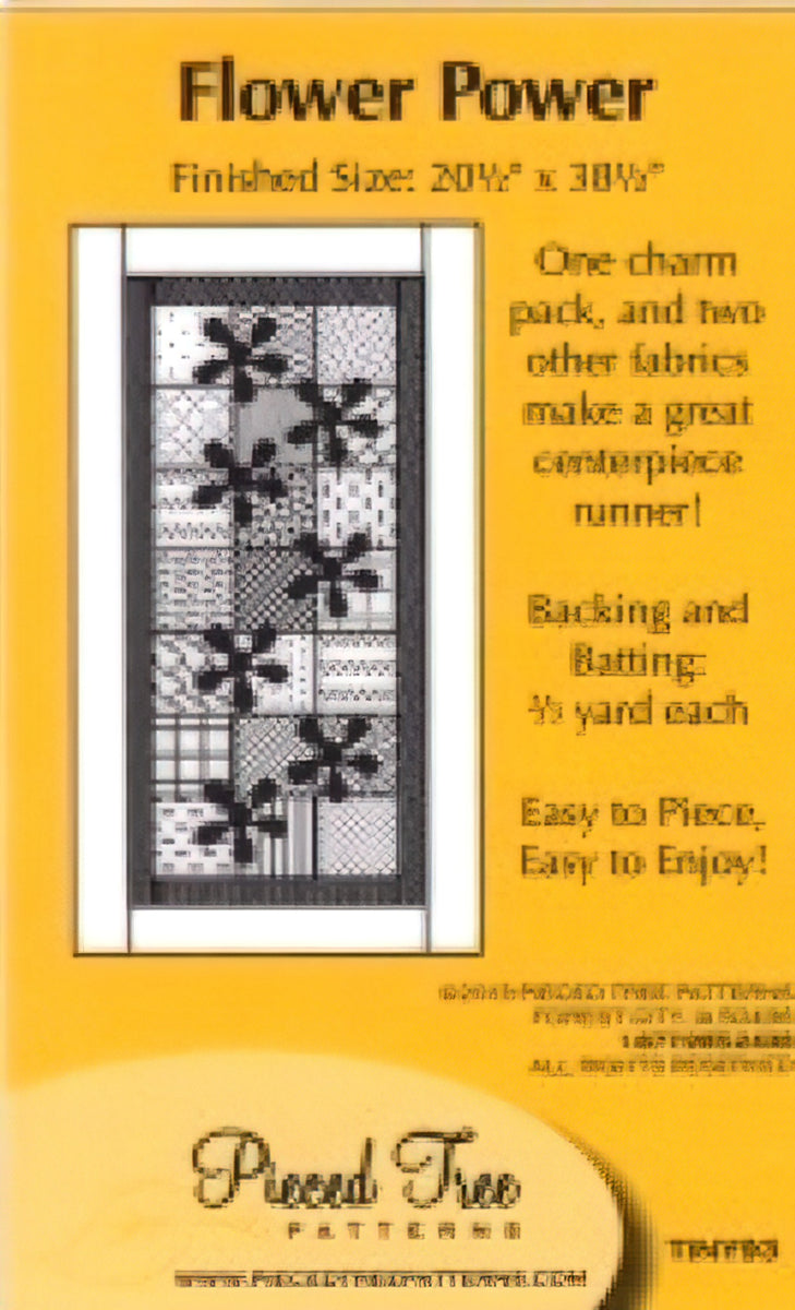 Flower Power - Tiny 93 Pieced Tree Patterns