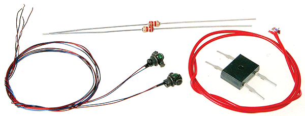 Adlake Marker Lights -- Green & Red