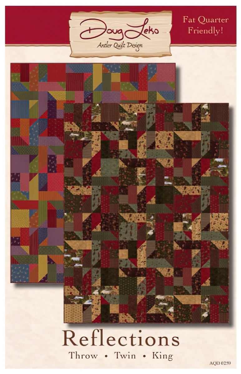 Reflections Quilt Pattern by Doug Leko Antler Quilt Design