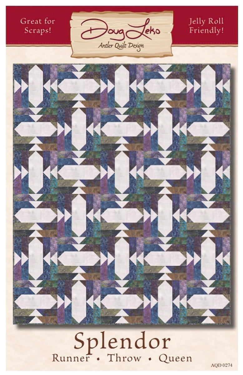 Splendor Quilt Pattern by Doug Leko Antler Quilt Design