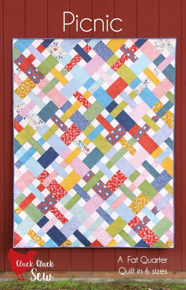 Picnic Quilt Pattern by Cluck Cluck Sew