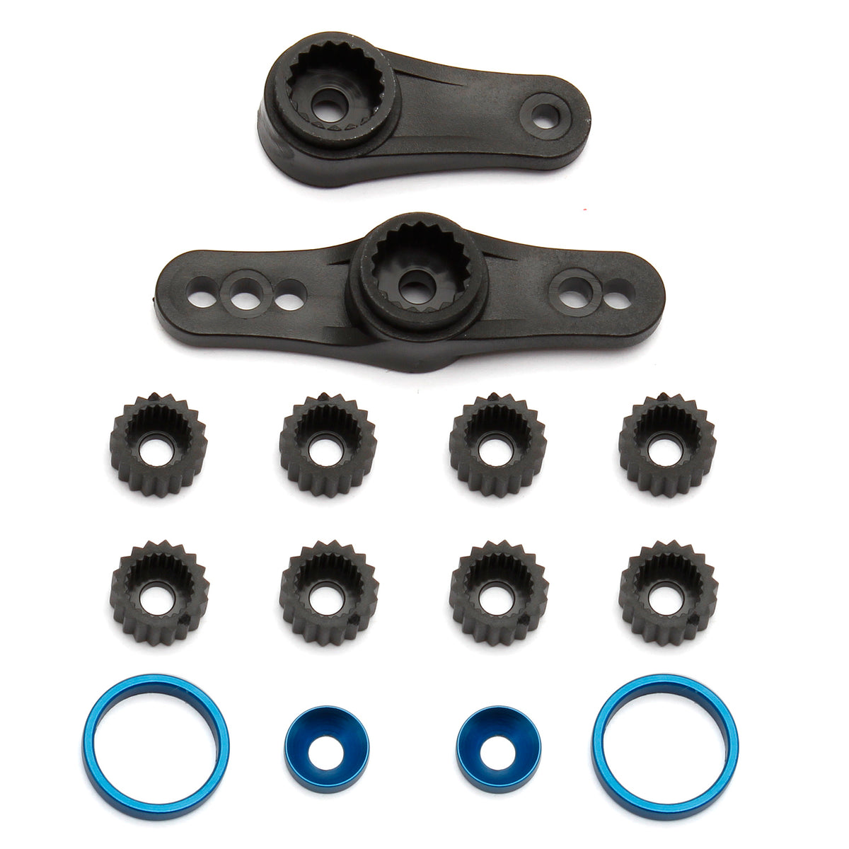 Team Associated ASC81250 Servo Horn Set RC8B3 Nitro Buggy Throttle Steering RC8 B3.1 B3.2 T3.1 T3.2