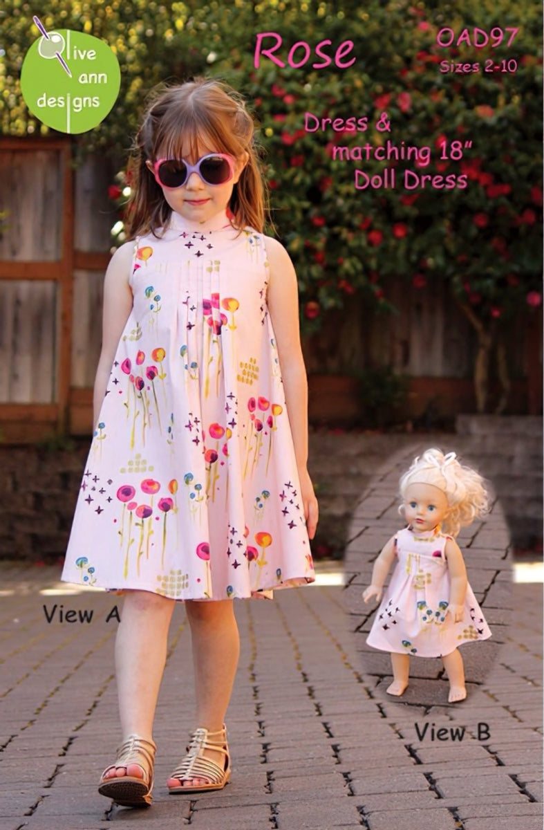 Rose Dress Pattern byOlive Ann Designs