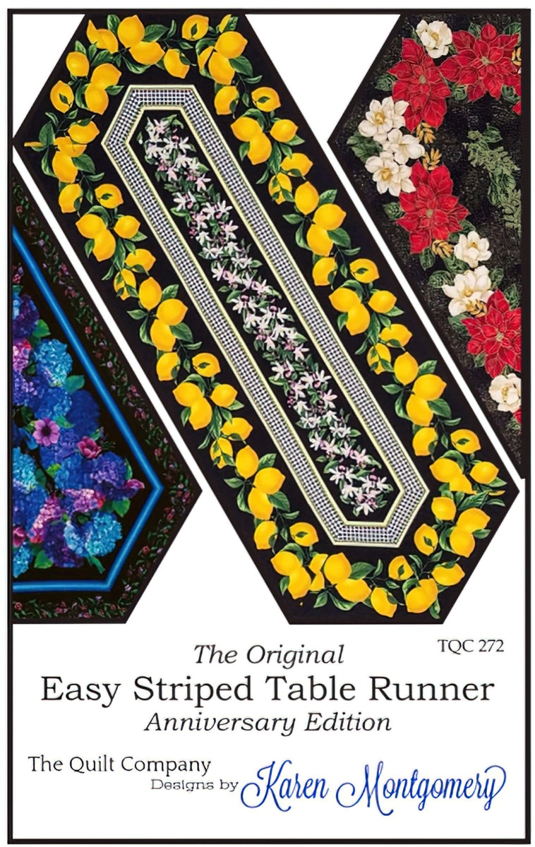 The Quilt Company: Easy Striped Table Runner