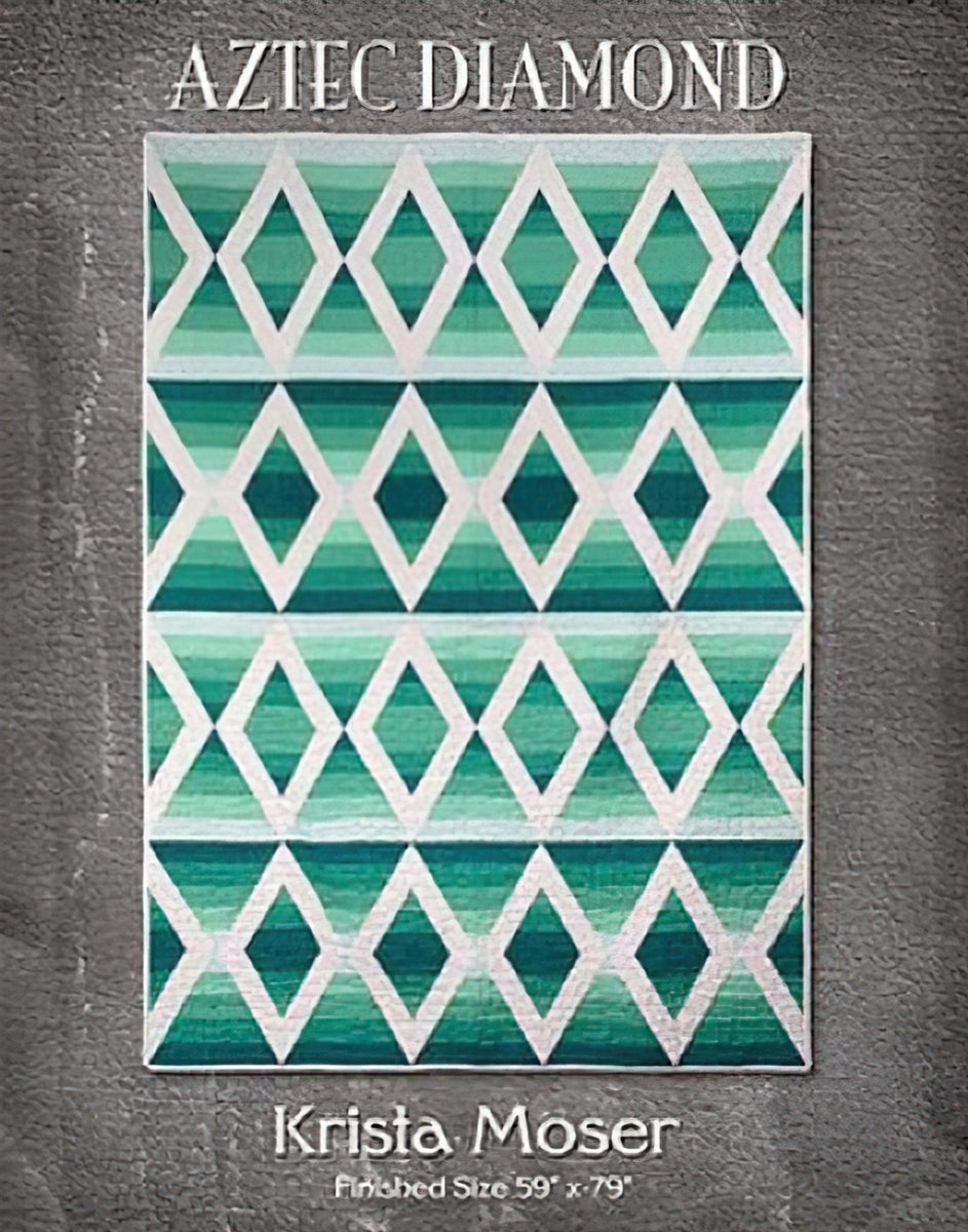 Aztec Diamond Quilt Pattern by Krista Moser