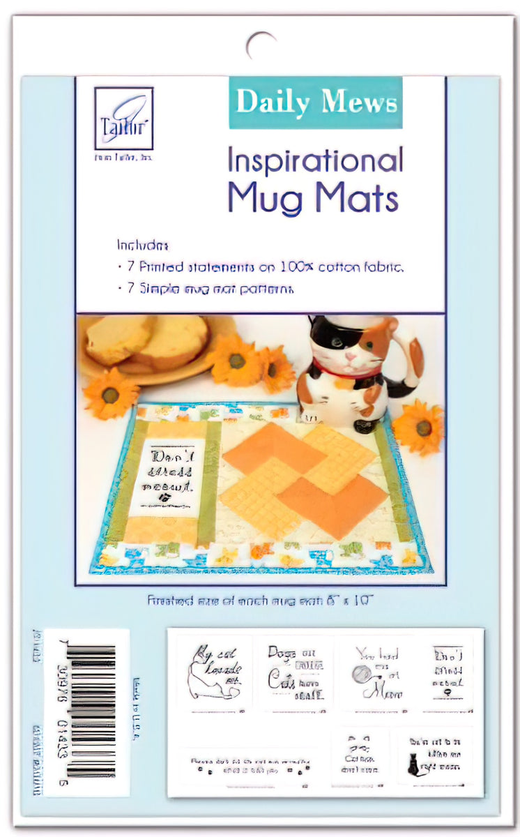 Daily Mews - Inspirational Mug Mats by June Tailor Inc