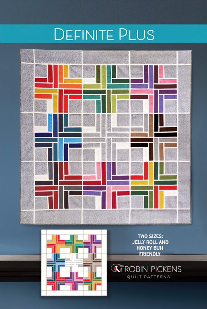 Definite Plus Quilt Pattern by Robin Pickens