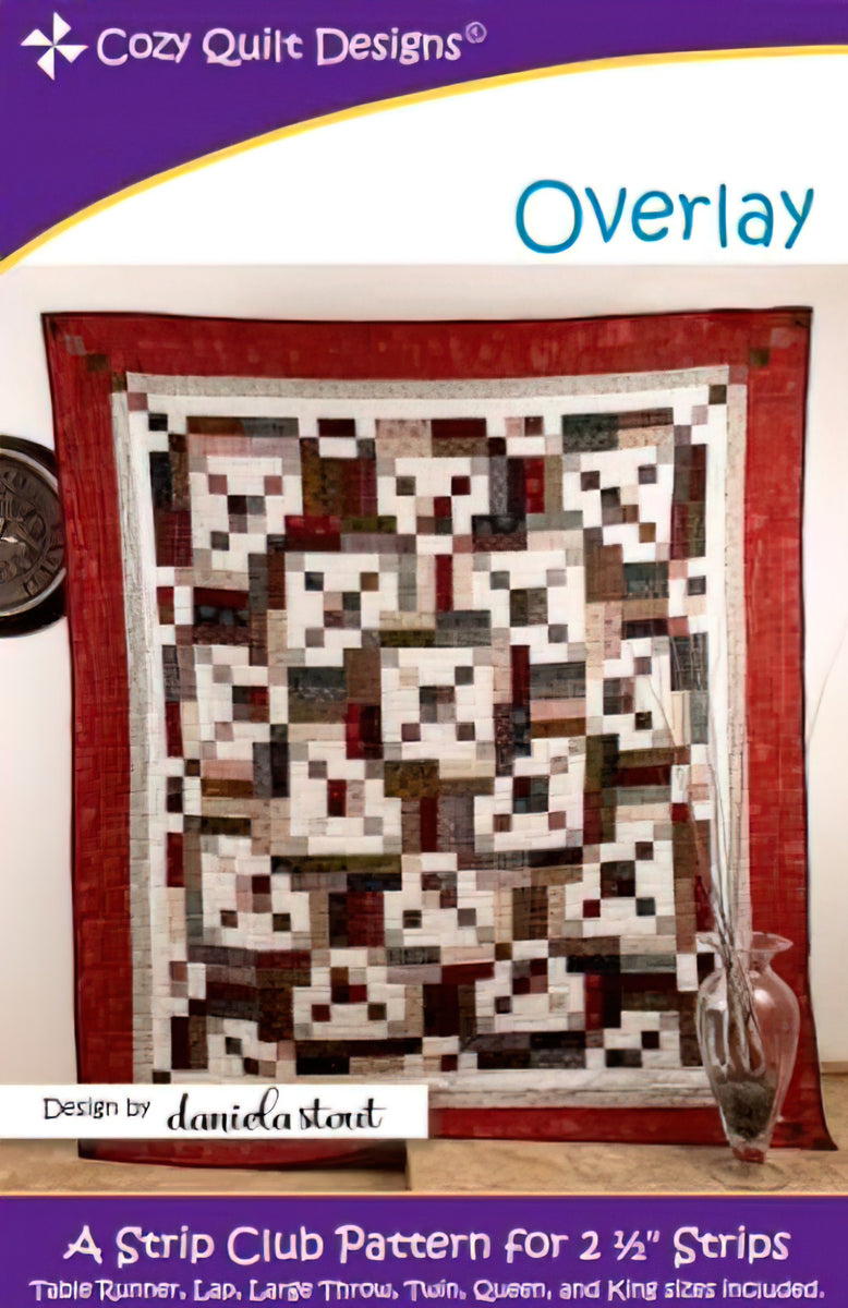 Overlay Quilt Pattern by Cozy Quilt Designs