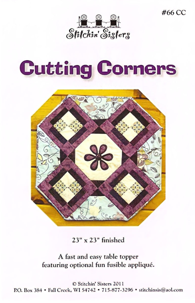 Stitchin' Sisters - Cutting Corners