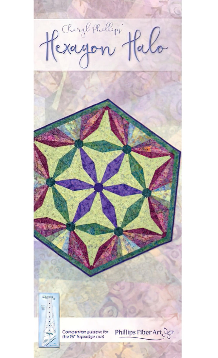 Hexagon Halo - Phillips Fiber Art