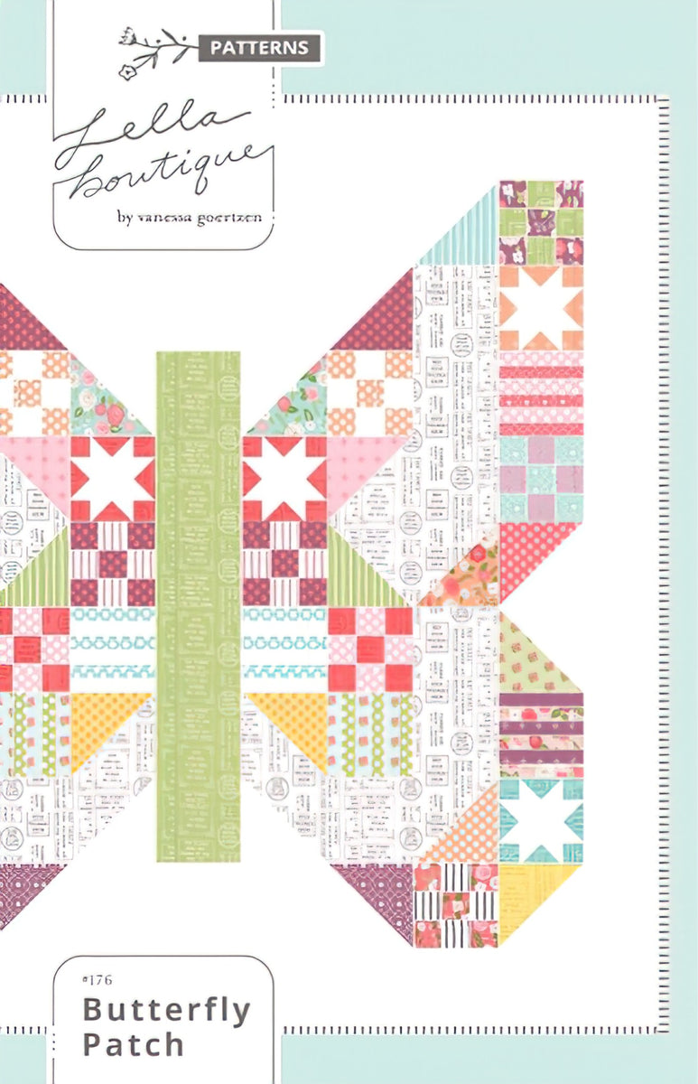 Lella Boutique - Butterfly Patch Quilt Pattern
