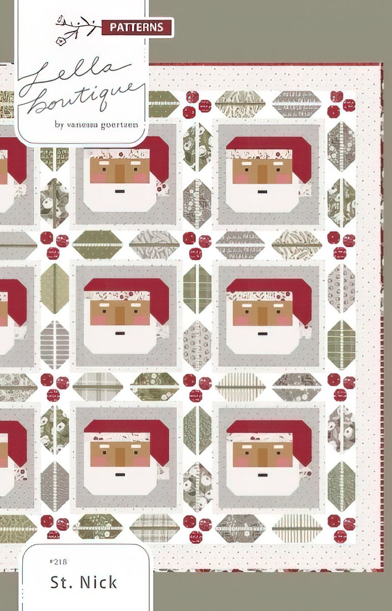 Lella Boutique - St. Nick Quilt Pattern