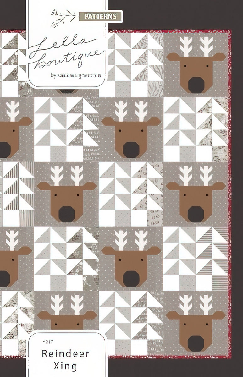 Lella Boutique - Reindeer Xing Quilt Pattern