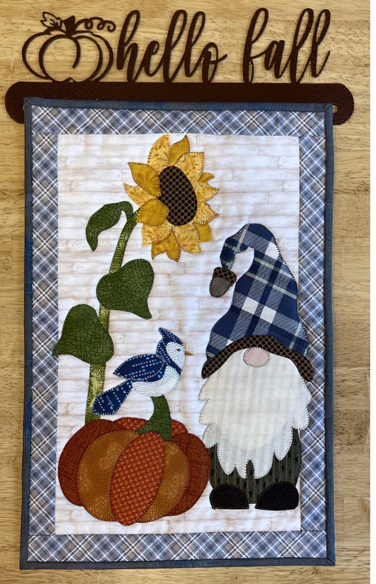 Hangin With a Fall Gnome Wall Hanging Pattern by Patch Abilities