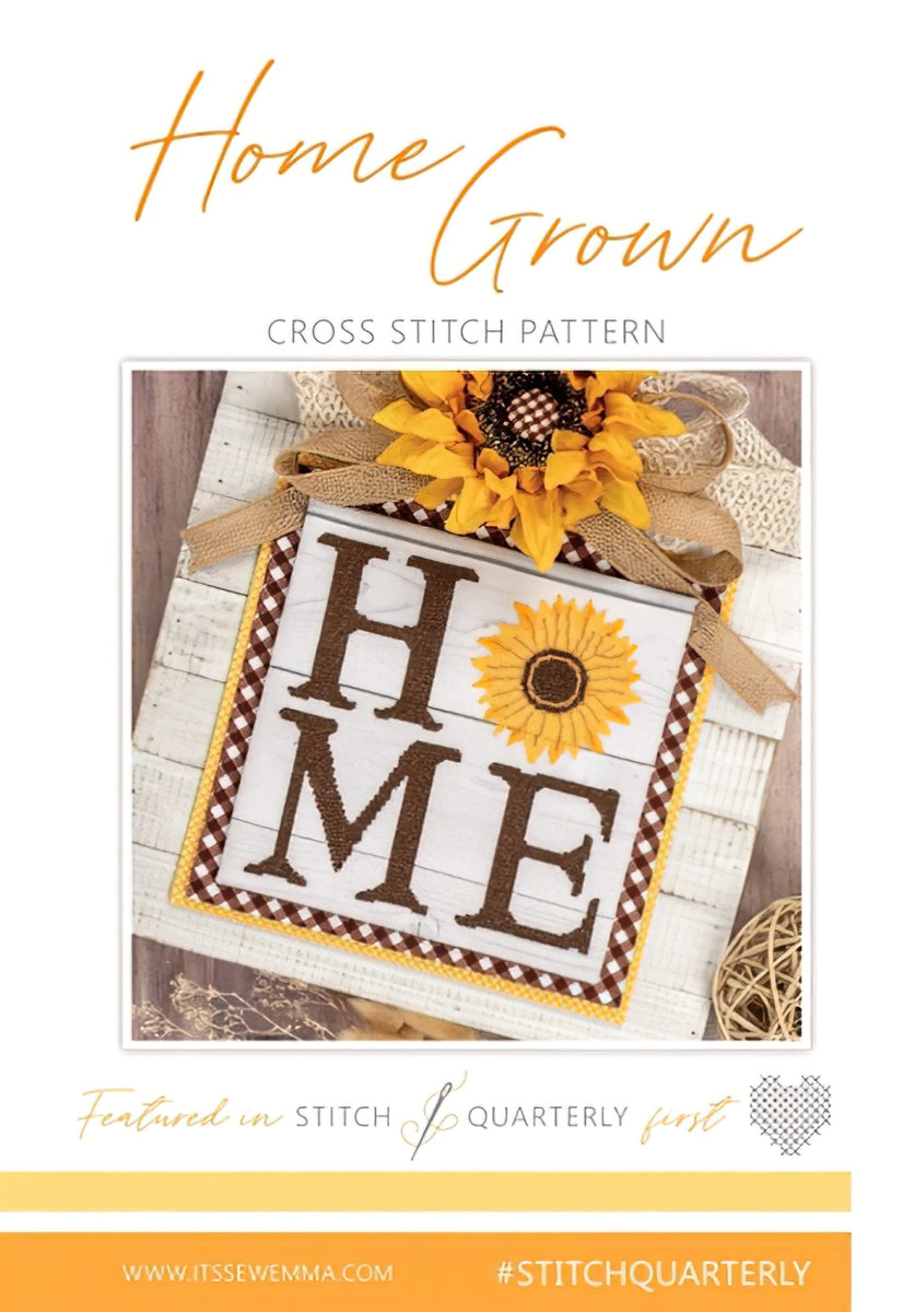 Home Grown Cross Stitch Pattern by Its Sew Emma