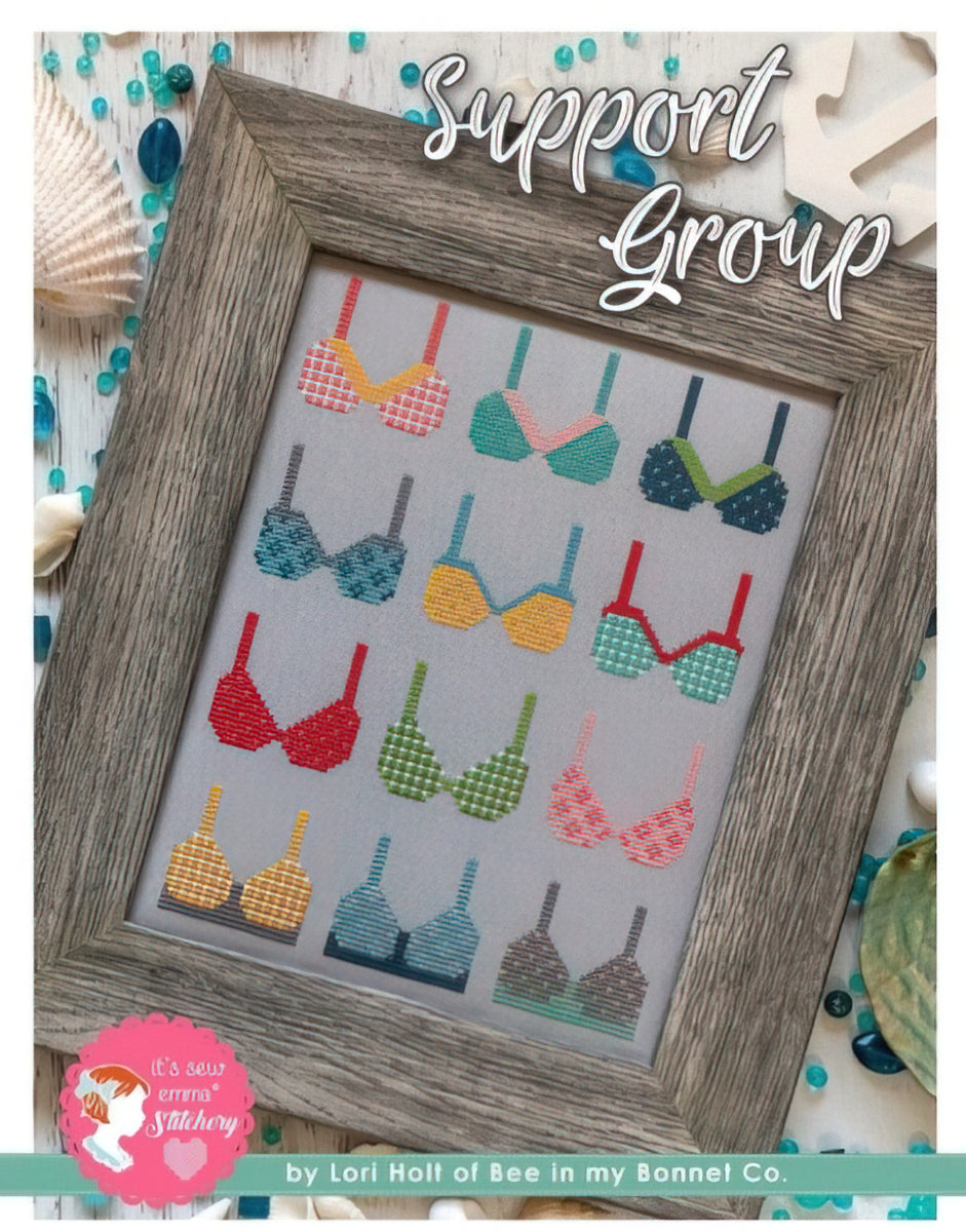 Support Group Cross Stitch Pattern by Lori Holt