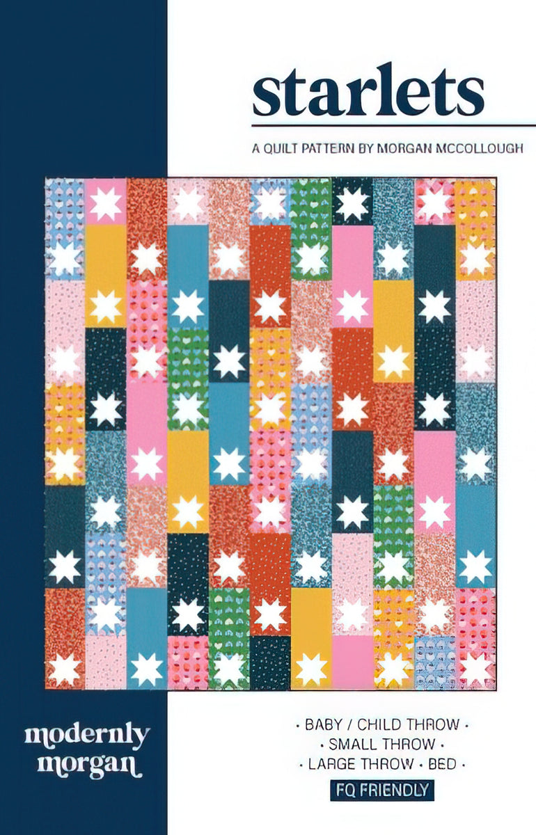 Starlets Quilt Pattern by Morgan McCollough